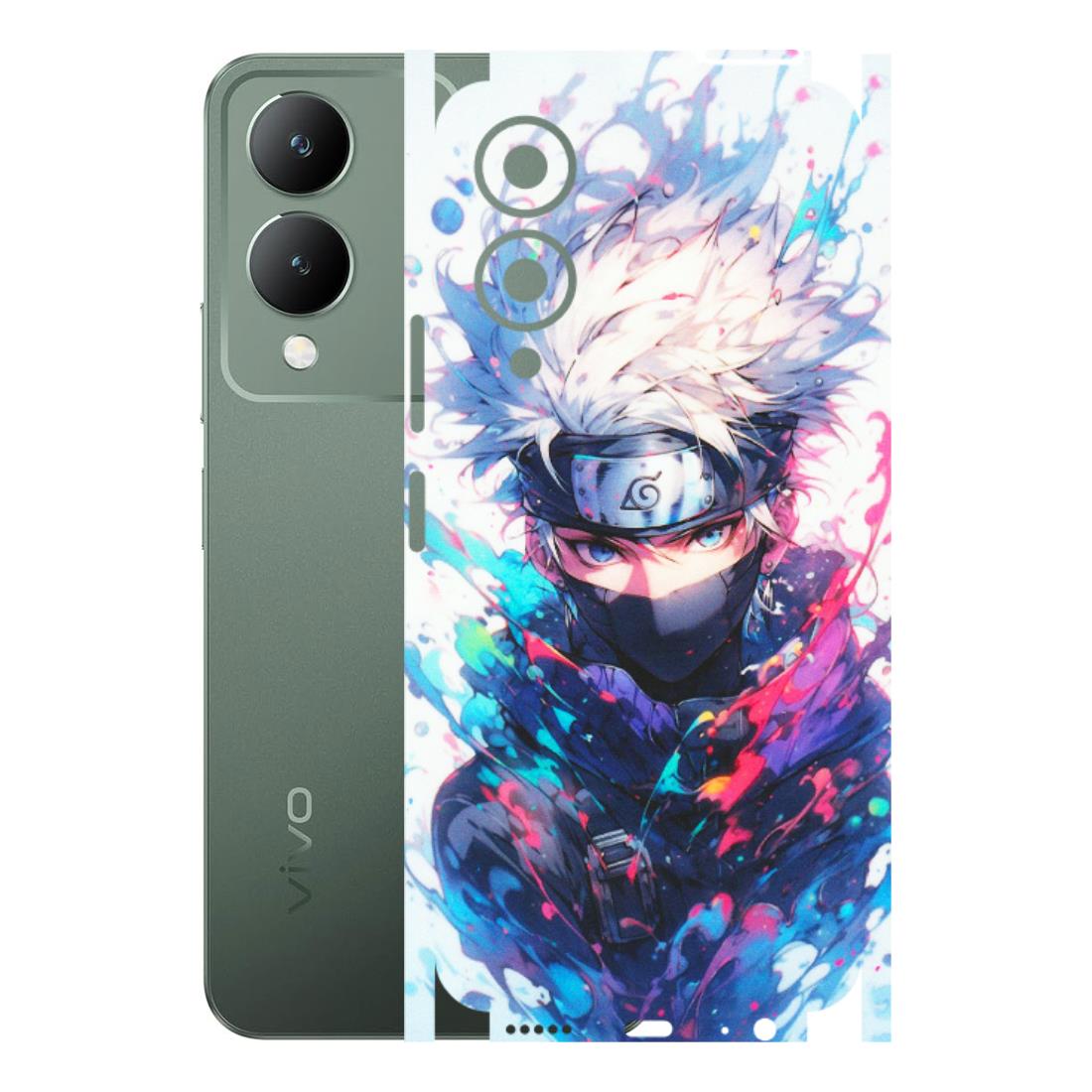 VIVO Y Series Phone Skins (All Models) - Naruto Face Mask - Matte Finish (M-03) Vivo Y17S