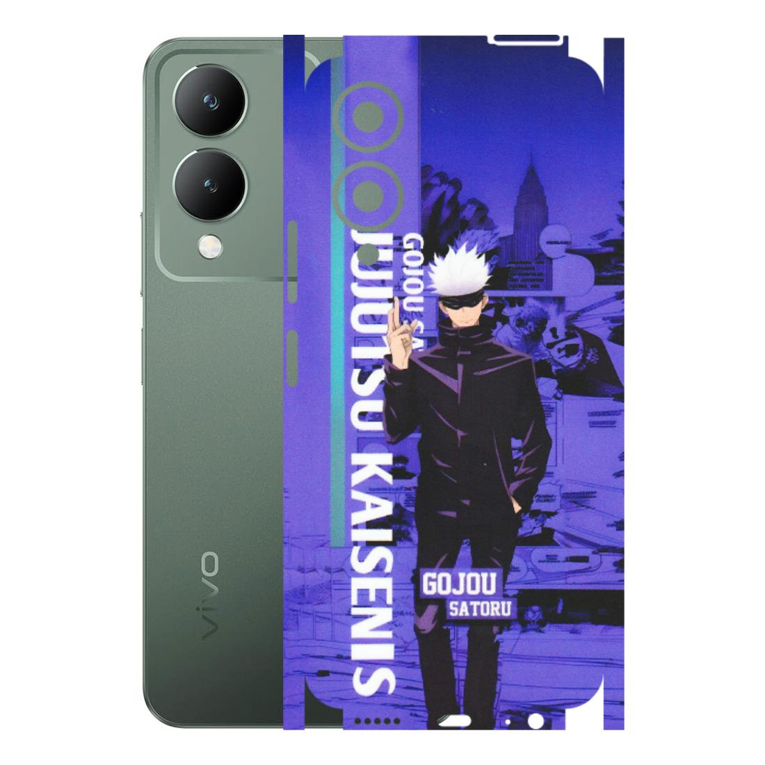 VIVO Y Series Phone Skins (All Models) - Jujutsu Kaisen Gojo - Matte Finish (M-05) Vivo Y17S