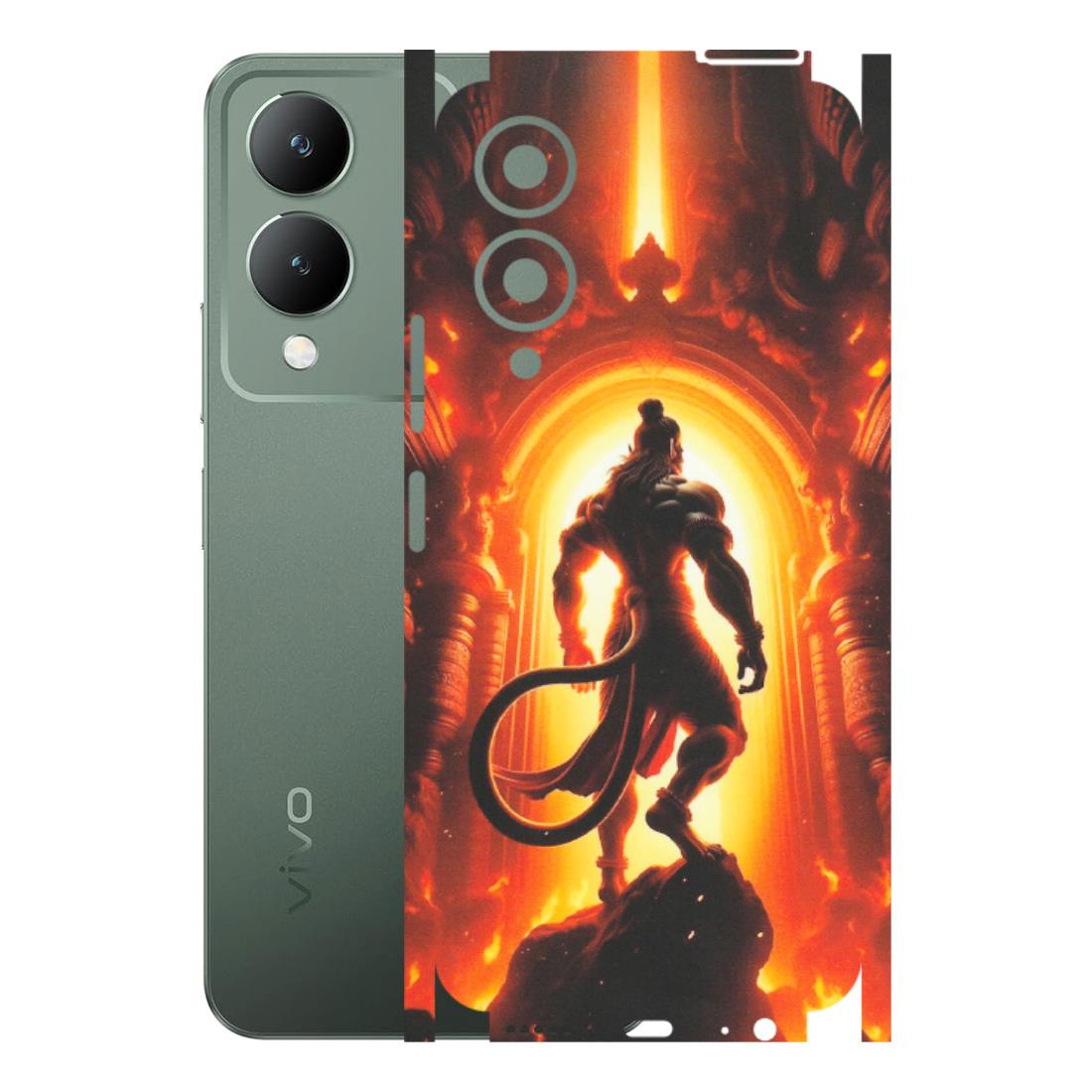 VIVO Y Series Phone Skins (All Models) - HanumanJi - Matte Finish (M-06) Vivo Y17S