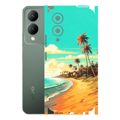 VIVO Y Series Phone Skins (All Models) - Miami Beach - Matte Finish (M-136) Vivo Y17S