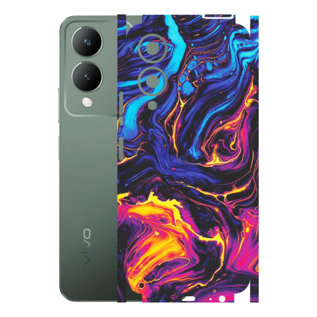 VIVO Y Series Phone Skins (All Models) - Abstract Paint Classy - Matte Finish (M-15) Vivo Y17S