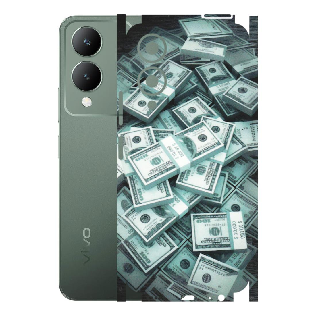 VIVO Y Series Phone Skins (All Models) - Hundred Dollar Bill - Matte Finish (M-162) Vivo Y17S