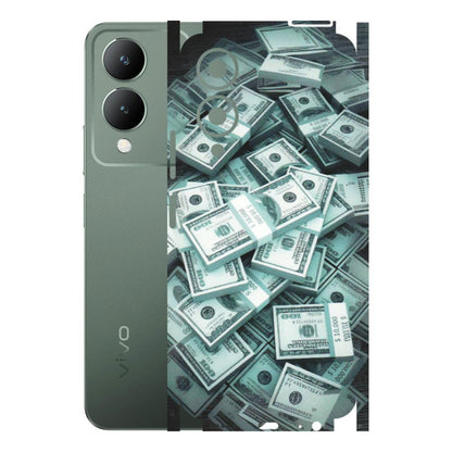 VIVO Y Series Phone Skins (All Models) - Hundred Dollar Bill - Matte Finish (M-162) Vivo Y17S