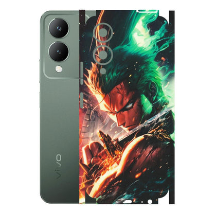 VIVO Y Series Phone Skins (All Models) - Anime Gojo Sword - Matte Finish (M-32) Vivo Y17S