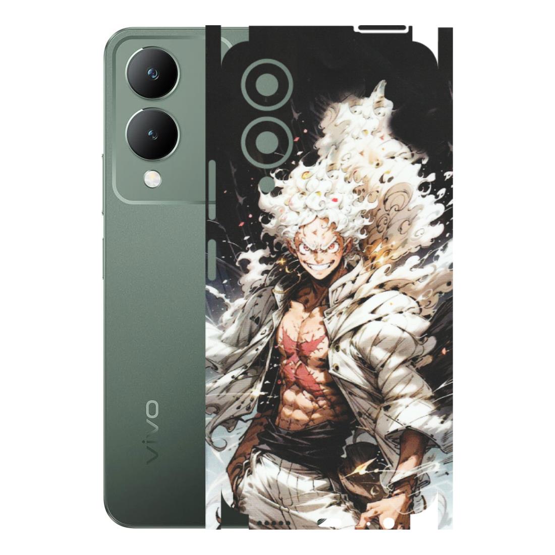 VIVO Y Series Phone Skins (All Models) - Anime Angry Classy Character - Matte Finish (M-34) Vivo Y17S