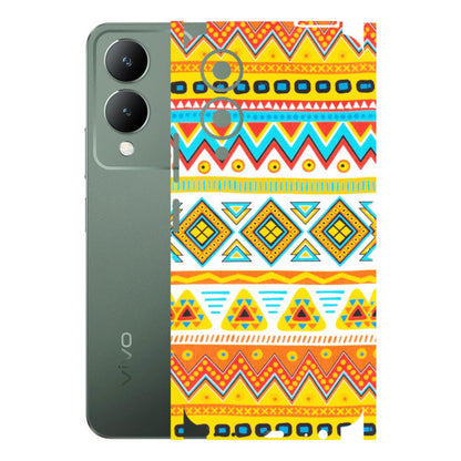 VIVO Y Series Phone Skins (All Models) - Mexican Abstract - Matte Finish (M-71) Vivo Y17S