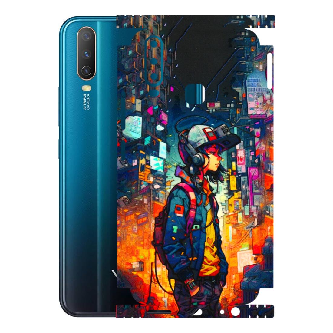 VIVO Y Series Phone Skins (All Models) - Street Anime Guy - 3D Embossed Finish (L-158) Vivo Y17