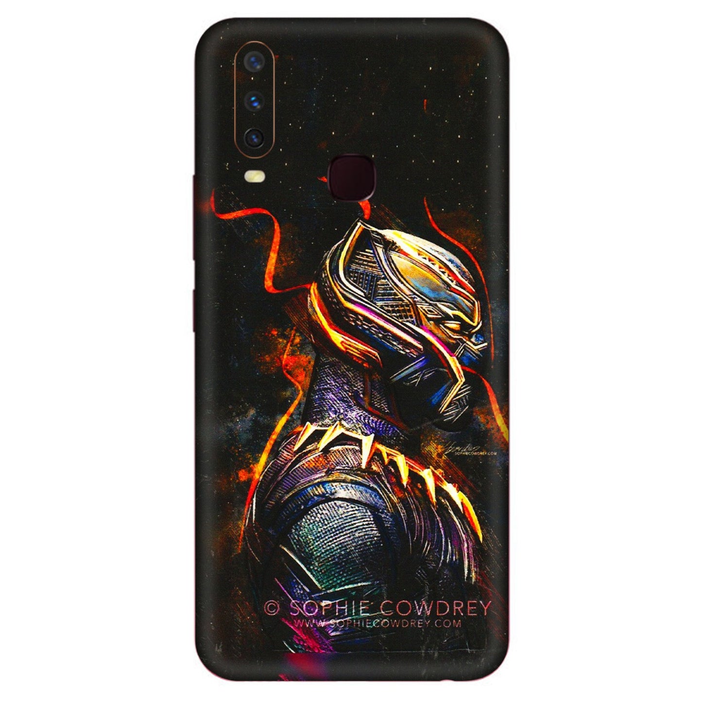 VIVO Y Series Phone Skins (All Models) - Black Panther - 3D Embossed Finish (L-190) Vivo Y17