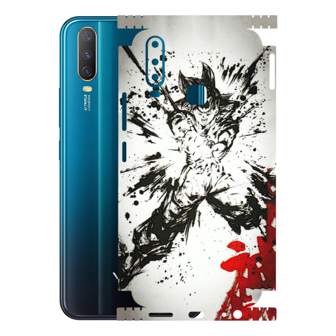 VIVO Y Series Phone Skins (All Models) - DBZ - 3D Embossed Finish (L-206) Vivo Y17