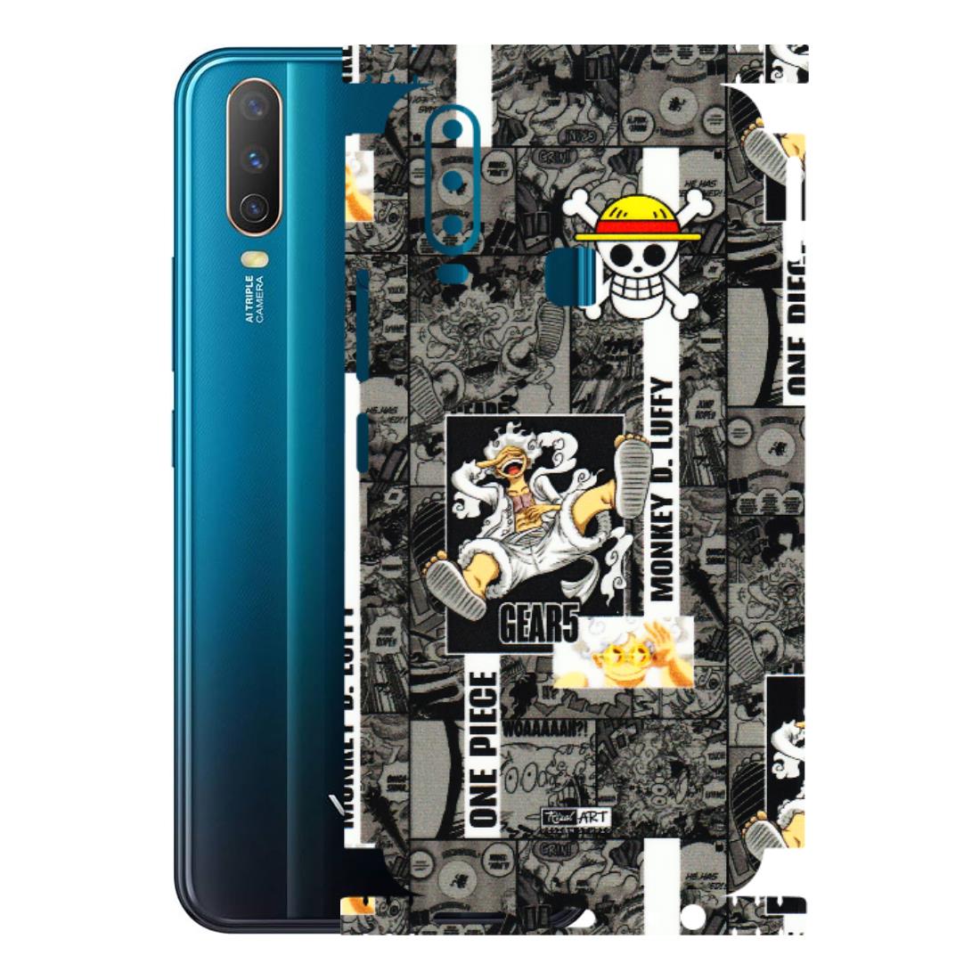VIVO Y Series Phone Skins (All Models) - Cuffy Anime MonkeyCamic - 3D Embossed Finish (L-242) Vivo Y17