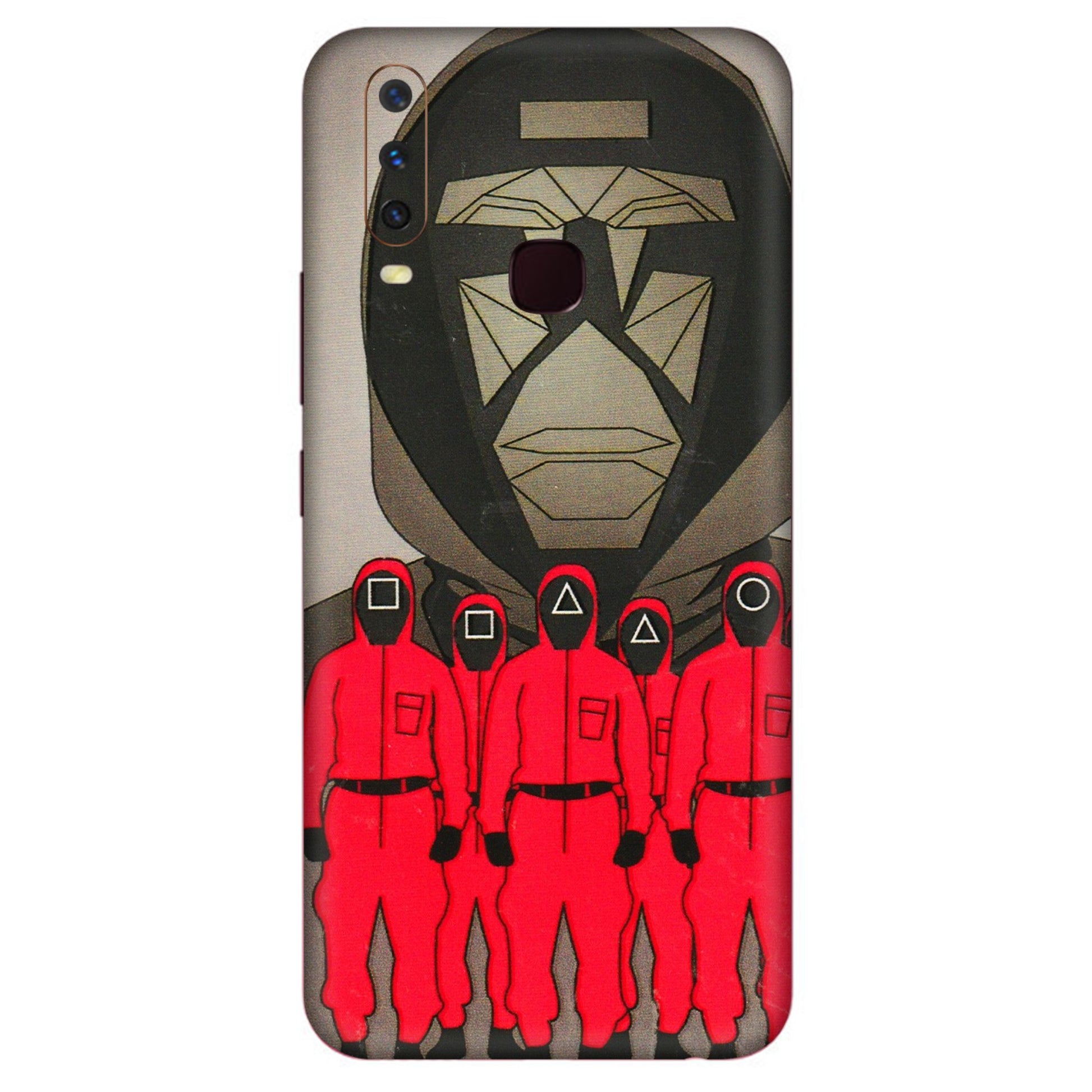 VIVO Y Series Phone Skins (All Models) - Squid Game Hero - 3D Embossed Finish (L-245) Vivo Y17