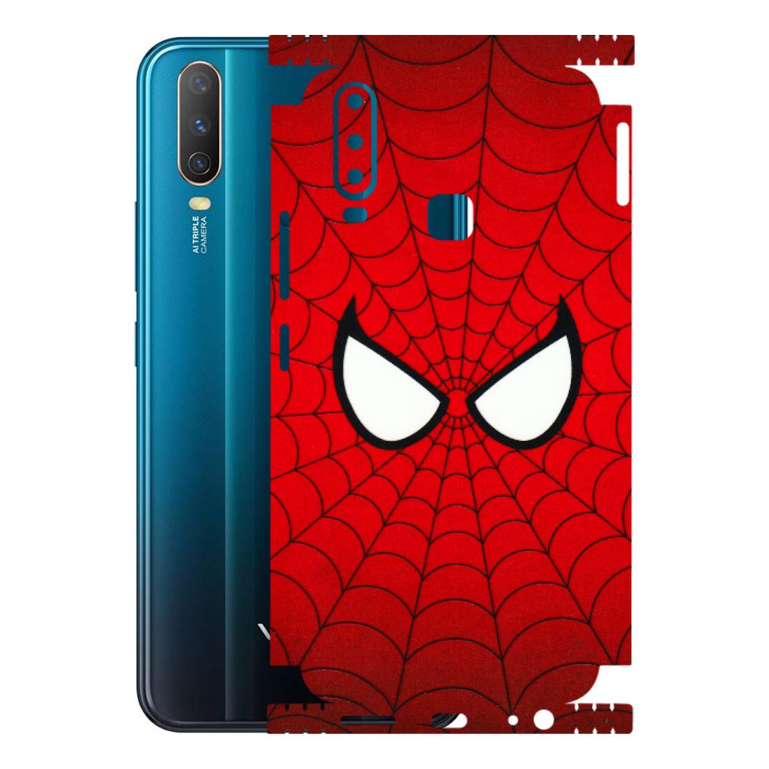 VIVO Y Series Phone Skins (All Models) - Spidey Eyes - 3D Embossed Finish (L-257) Vivo Y17
