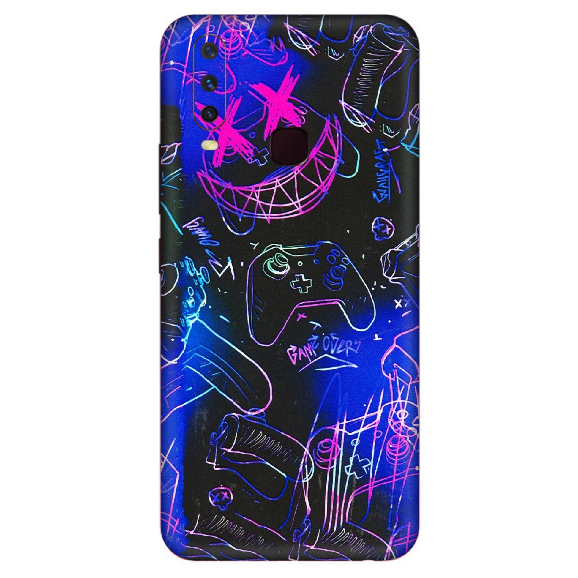 VIVO Y Series Phone Skins (All Models) - Gamers Paradise - 3D Embossed Finish (L-258) Vivo Y17