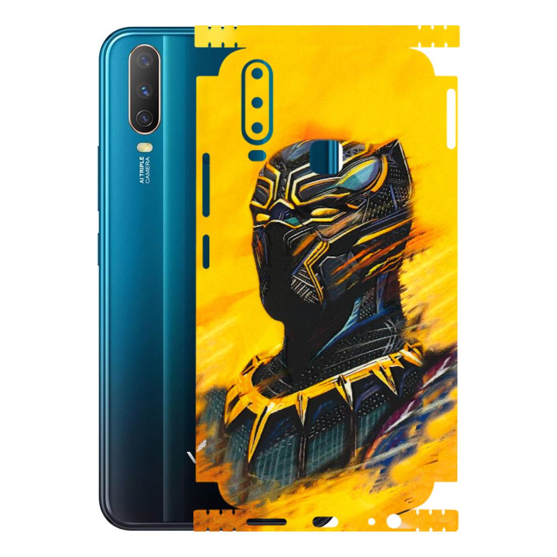 VIVO Y Series Phone Skins (All Models) - Yellow Panther - 3D Embossed Finish (L-54) Vivo Y17