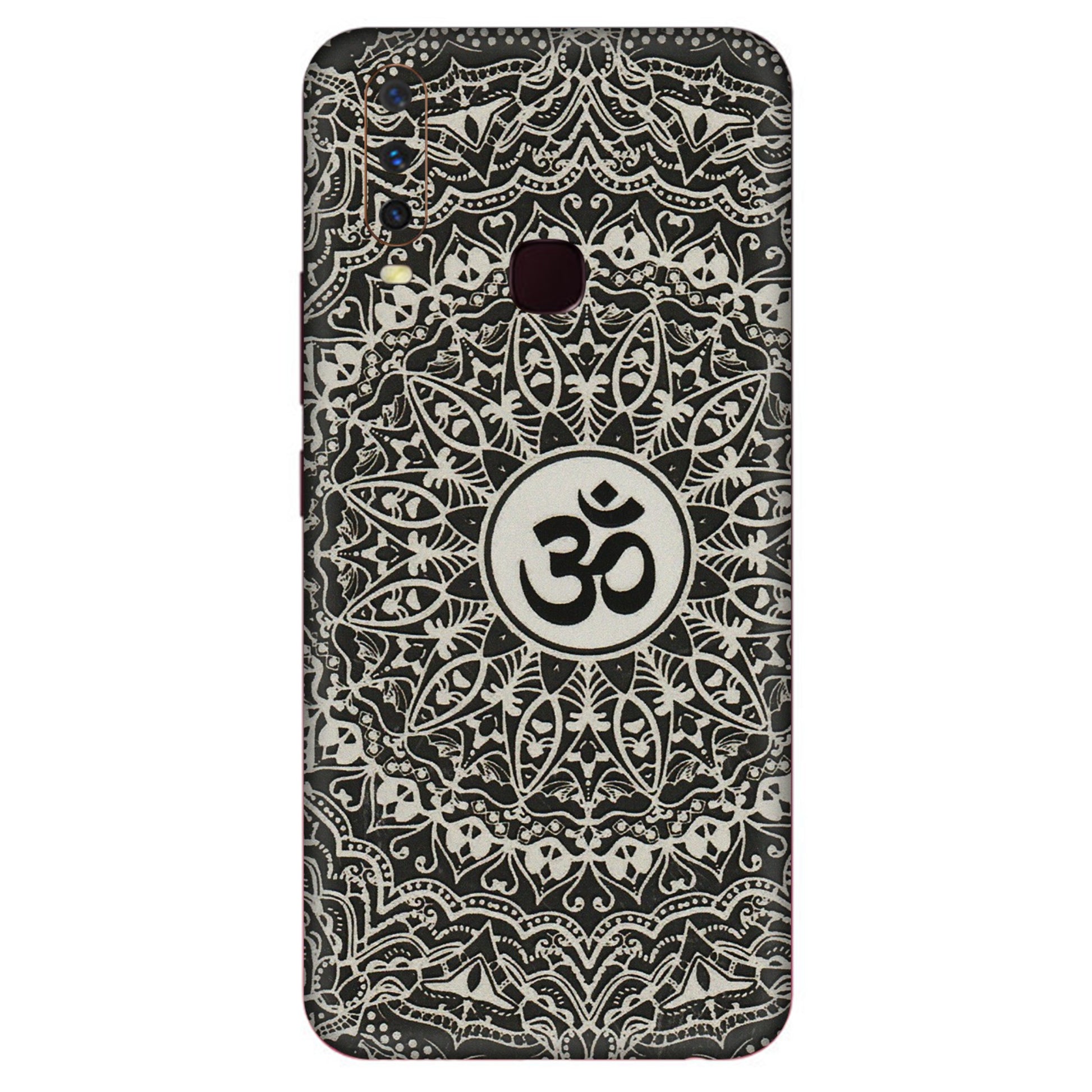 VIVO Y Series Phone Skins (All Models) - Aum Elegant Mandala - 3D Embossed Finish (L-62) Vivo Y17