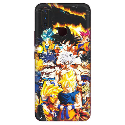 VIVO Y Series Phone Skins (All Models) - Ultimate Dragon Ball Z - Matte Finish (M-100) Vivo Y17