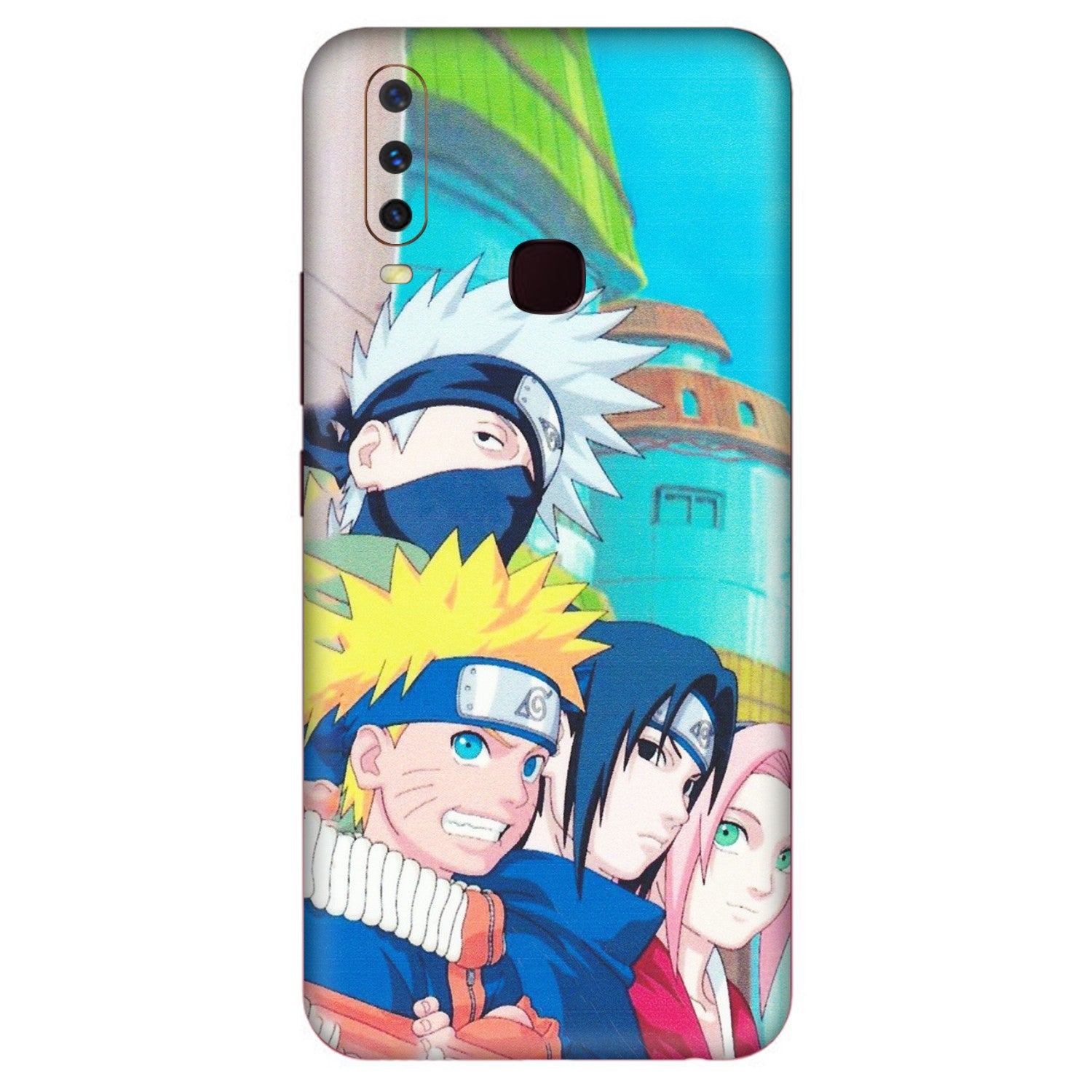 VIVO Y Series Phone Skins (All Models) - Team Minato And Kakashi - Matte Finish (M-101) Vivo Y17