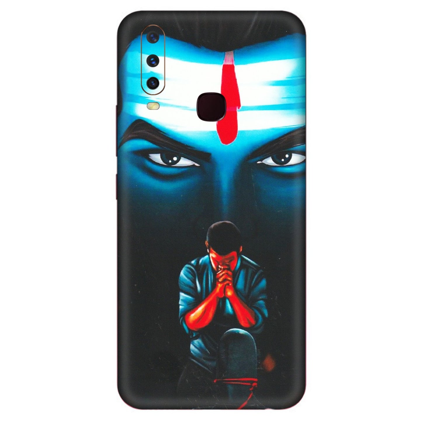 VIVO Y Series Phone Skins (All Models) - Mahakal Bhakt - Matte Finish (M-112) Vivo Y17
