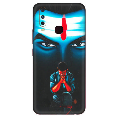 VIVO Y Series Phone Skins (All Models) - Mahakal Bhakt - Matte Finish (M-112) Vivo Y17