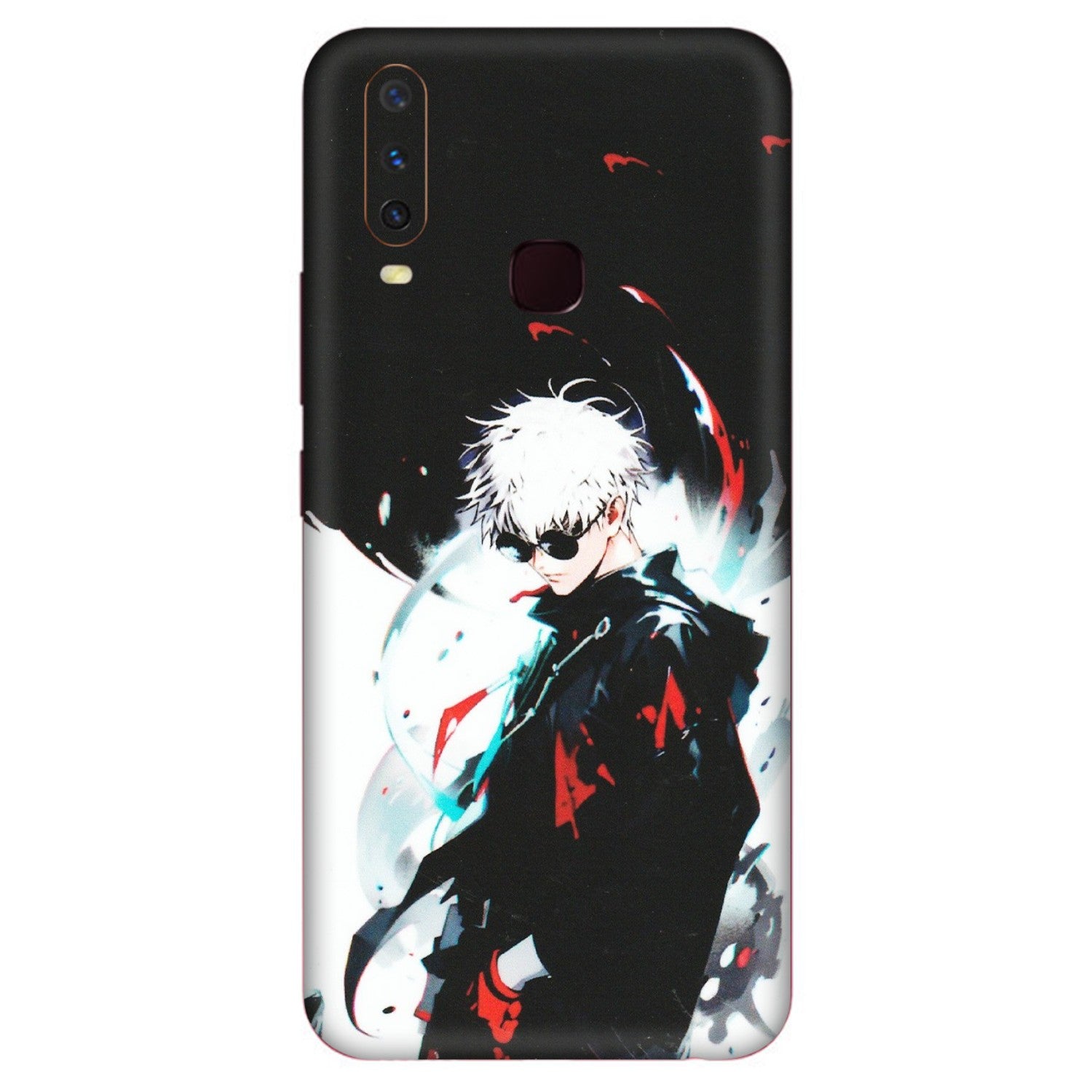 VIVO Y Series Phone Skins (All Models) - Gojo Powerful Charater Kaisen Anime - Matte Finish (M-144) Vivo Y17