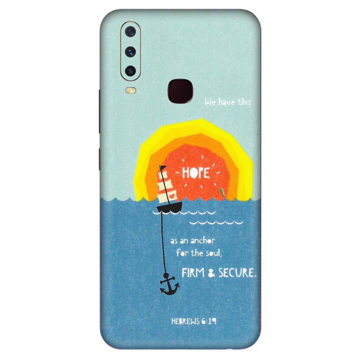 VIVO Y Series Phone Skins (All Models) - A Beautiful Sunset of Hope - Matte Finish (M-75) Vivo Y17