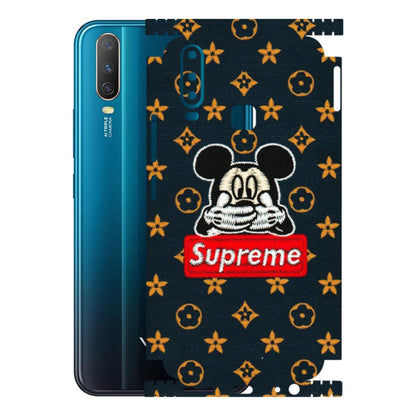 VIVO Y Series Phone Skins (All Models) - Mickey Supreme - Matte Finish (M-83) Vivo Y17