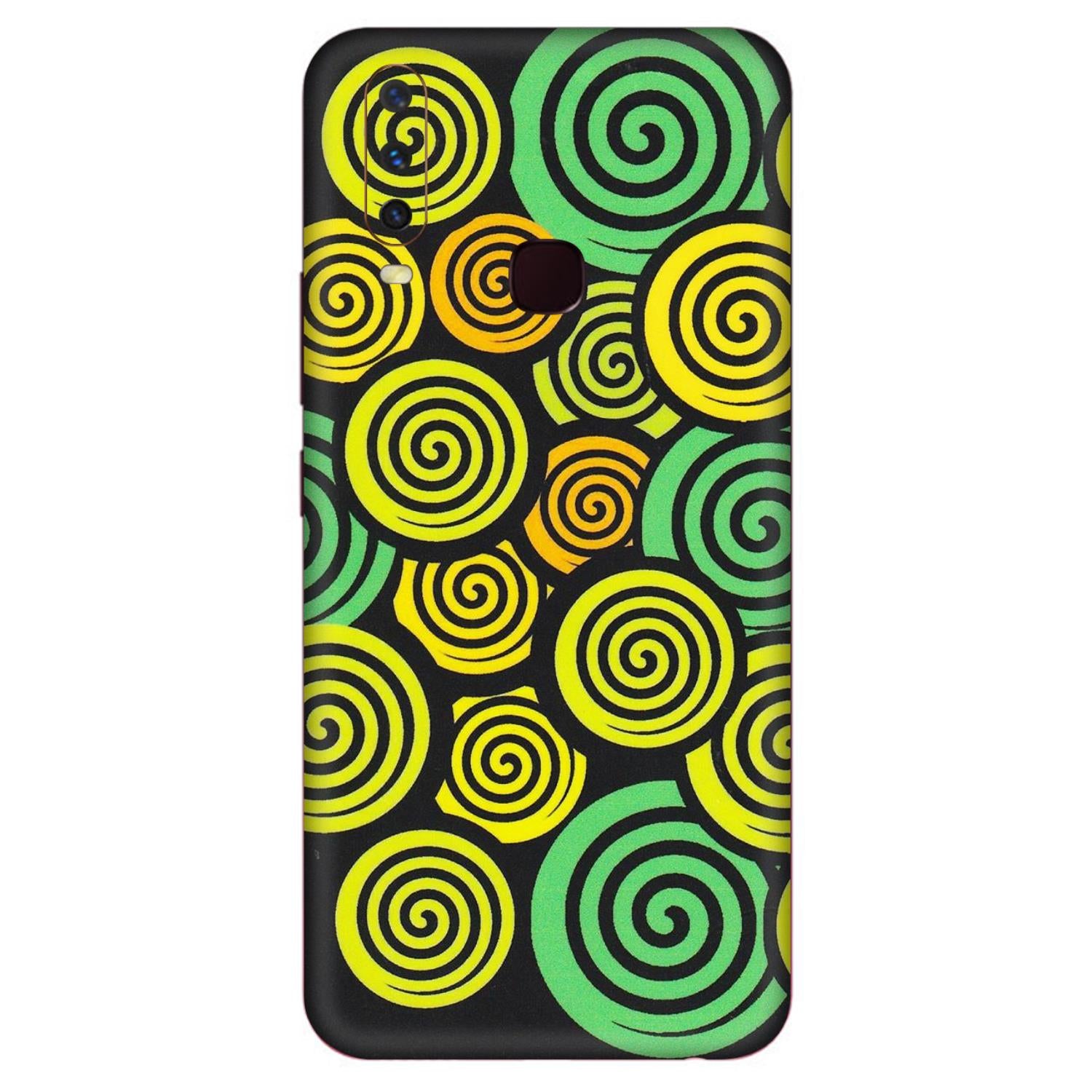 VIVO Y Series Phone Skins (All Models) - Crazy Spiral - Matte Finish (M-91) Vivo Y17