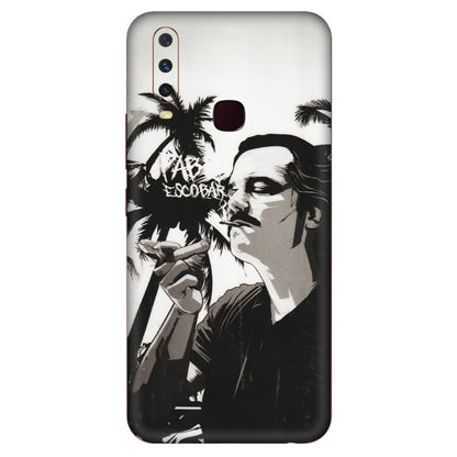 VIVO Y Series Phone Skins (All Models) - Pab Escobar - Transparent Finish (T-05) Vivo Y17