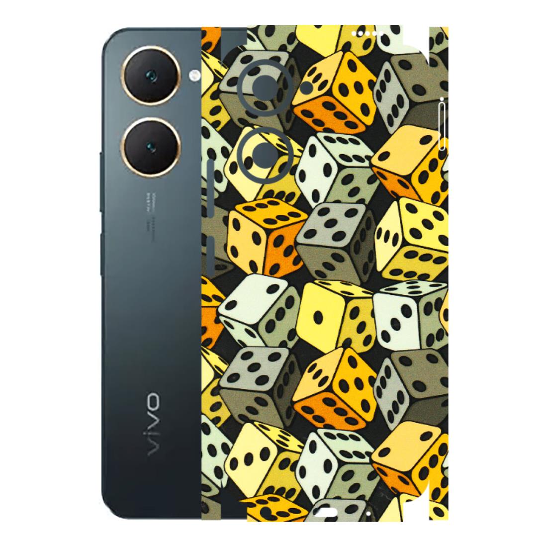 VIVO Y Series Phone Skins (All Models) - Dices Of Life - 3D Embossed Finish (L-04) Vivo Y18