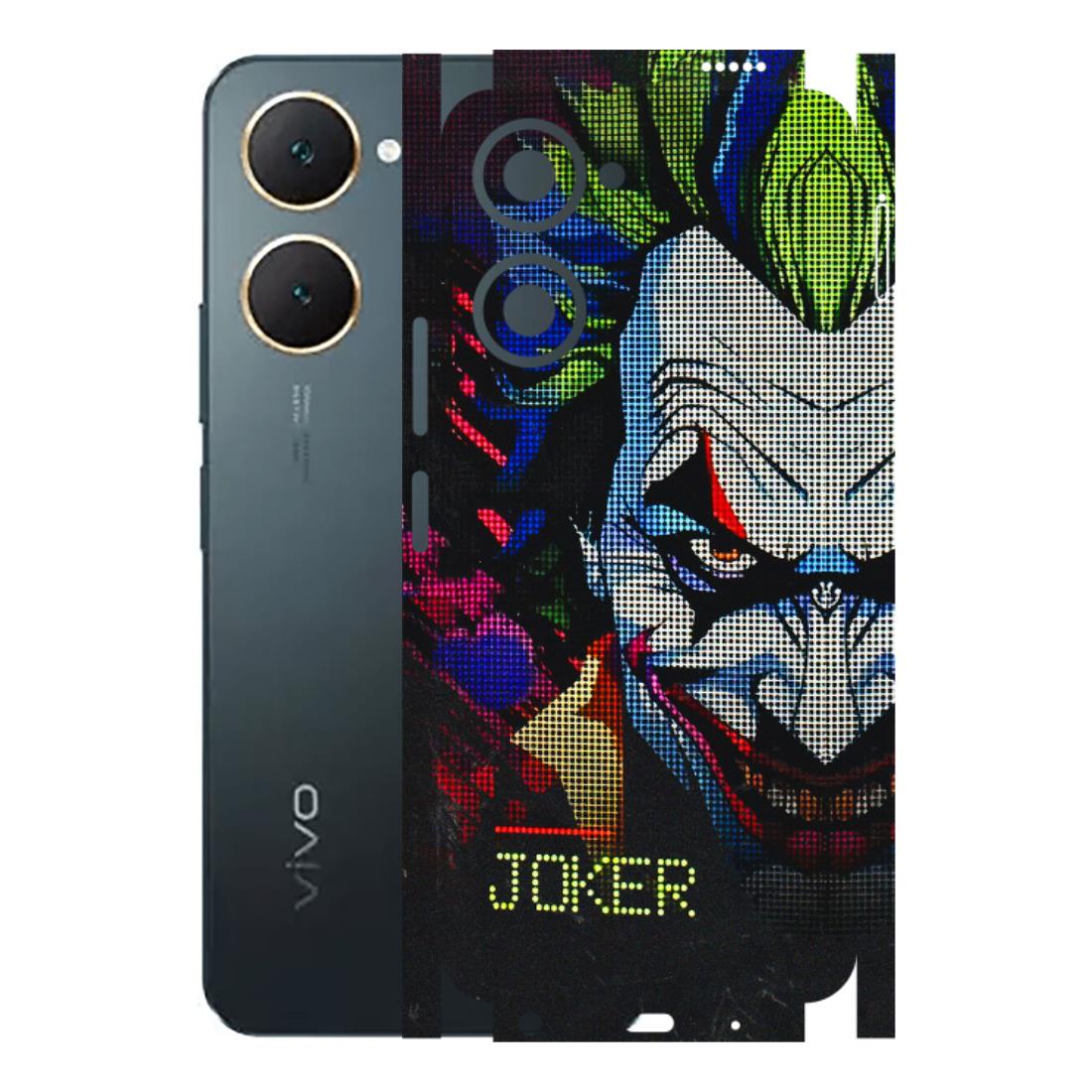 VIVO Y Series Phone Skins (All Models) - Joker Dot Matrix - 3D Embossed Finish (L-08) Vivo Y18
