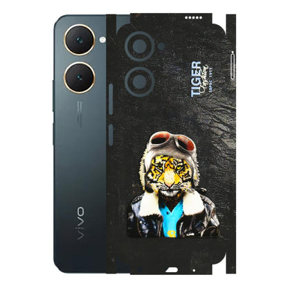VIVO Y Series Phone Skins (All Models) - Rider Tiger - 3D Embossed Finish (L-113) Vivo Y18
