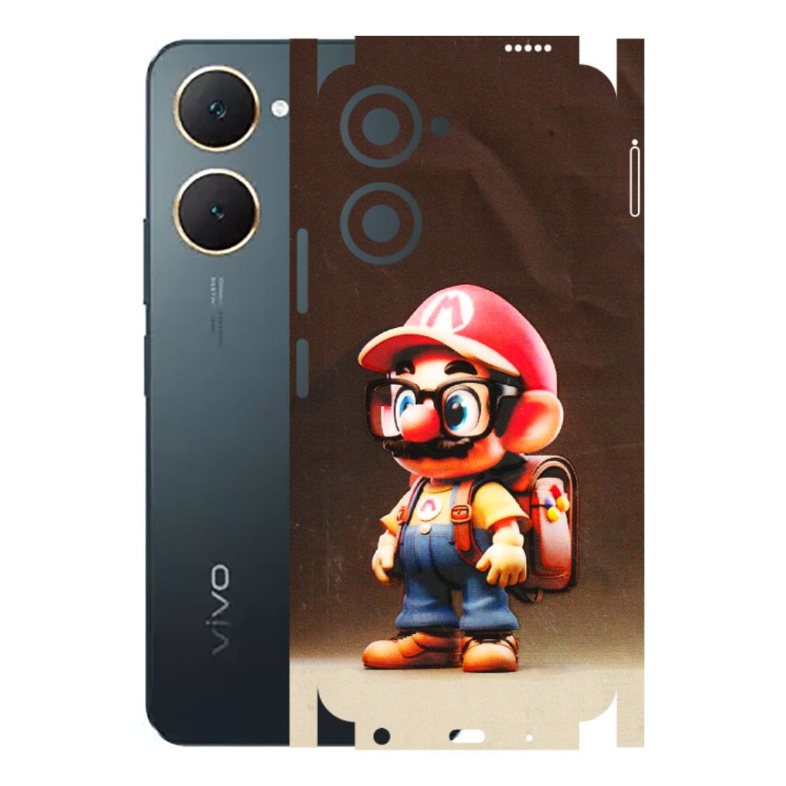 VIVO Y Series Phone Skins (All Models) - Little Mario - 3D Embossed Finish (L-119) Vivo Y18
