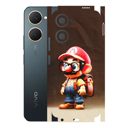 VIVO Y Series Phone Skins (All Models) - Little Mario - 3D Embossed Finish (L-119) Vivo Y18