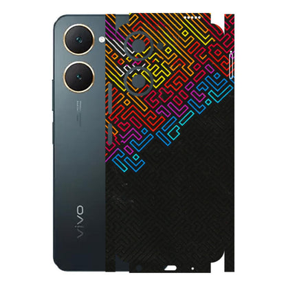 VIVO Y Series Phone Skins (All Models) - Dotme Pattern Art - 3D Embossed Finish (L-121) Vivo Y18