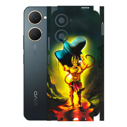 VIVO Y Series Phone Skins (All Models) - Hanuman Ji - 3D Embossed Finish (L-128) Vivo Y18