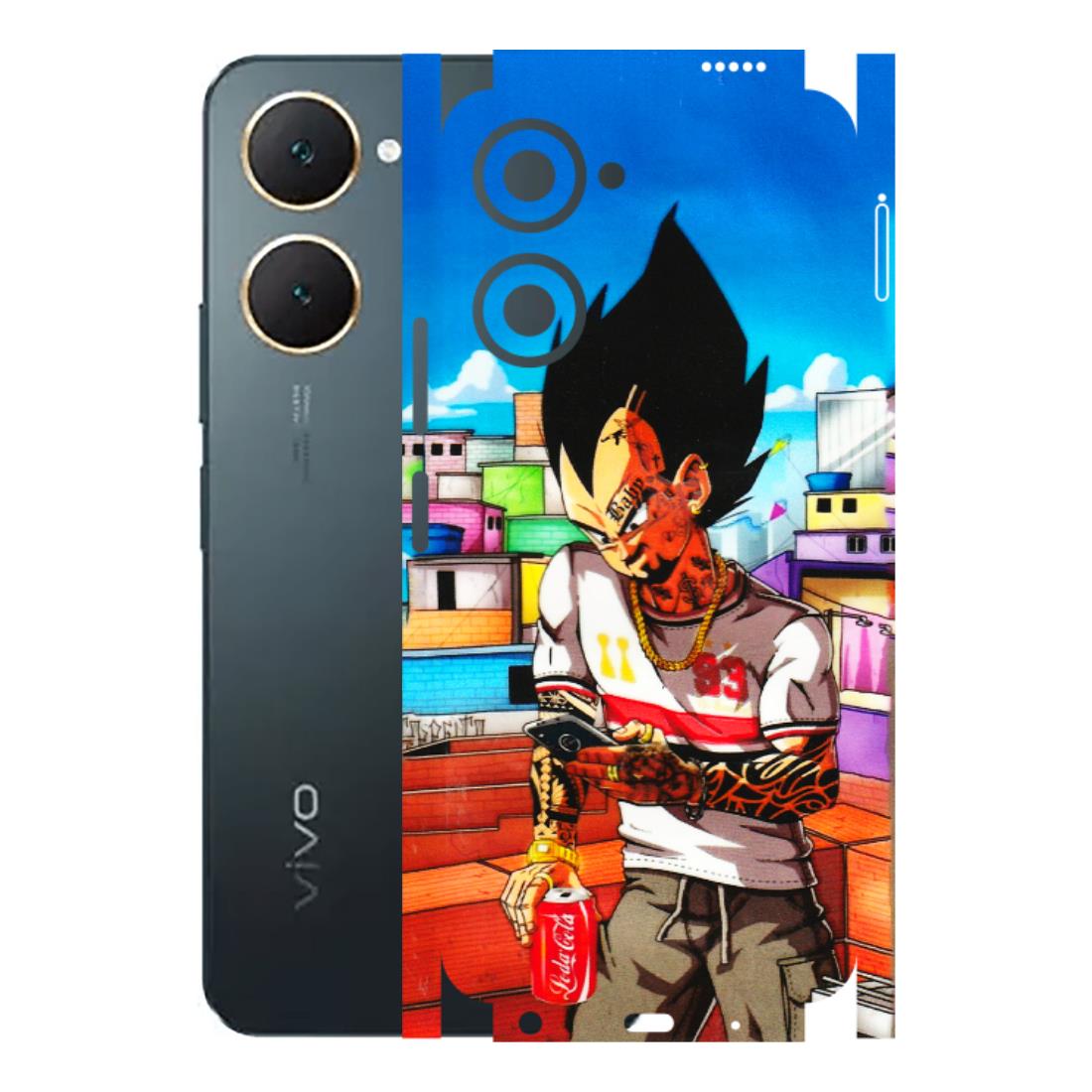 VIVO Y Series Phone Skins (All Models) - Vegeta - 3D Embossed Finish (L-136) Vivo Y18