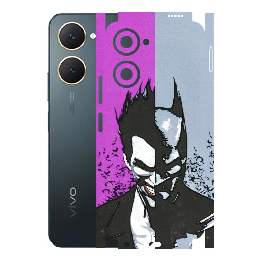 VIVO Y Series Phone Skins (All Models) - Batman & Joker - 3D Embossed Finish (L-143) Vivo Y18