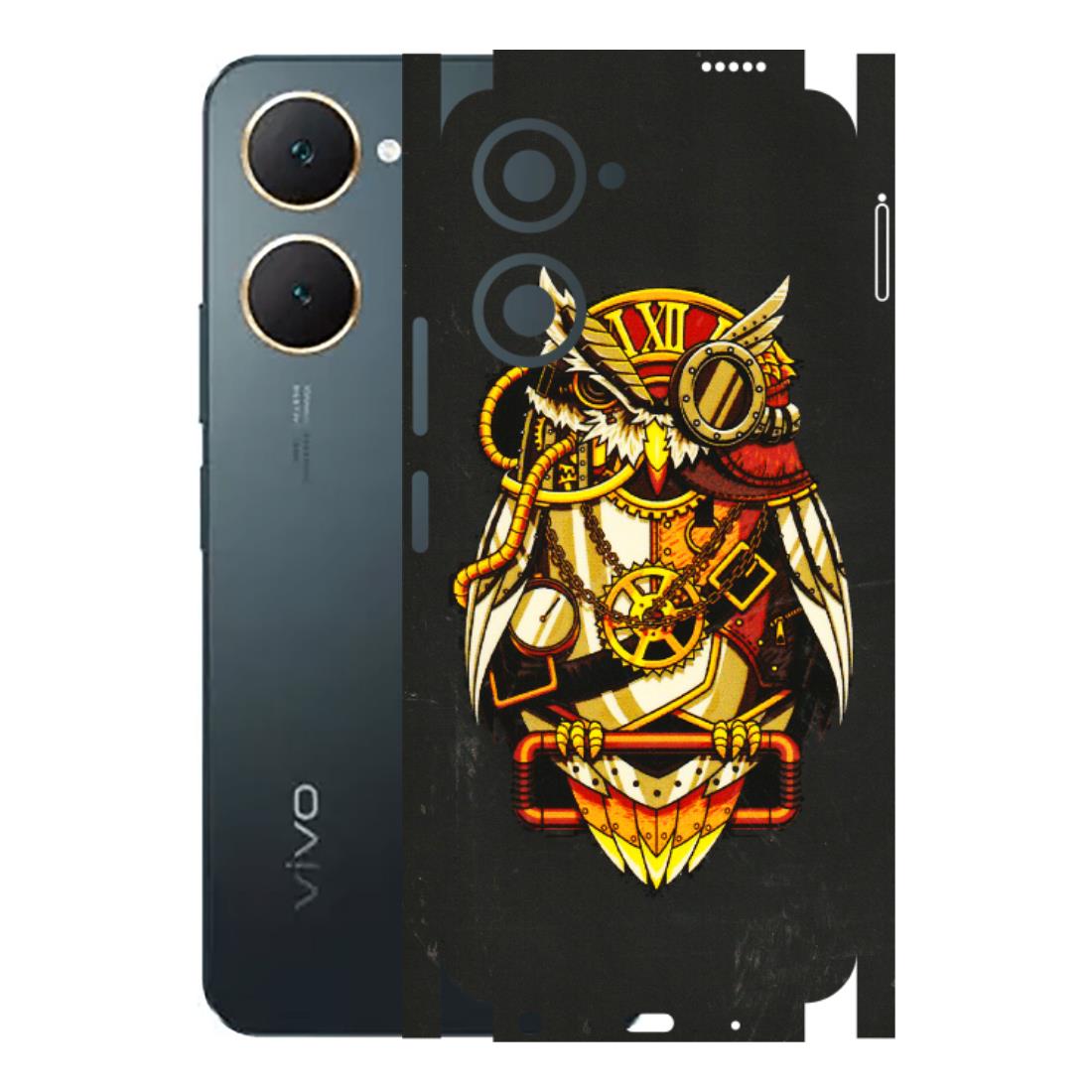VIVO Y Series Phone Skins (All Models) - Classy Smart Owl - 3D Embossed Finish (L-144) Vivo Y18
