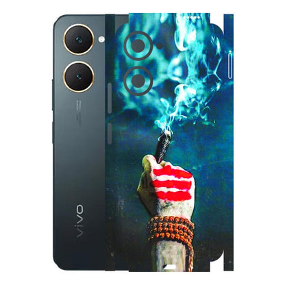 VIVO Y Series Phone Skins (All Models) - Mahadev Bhakt - 3D Embossed Finish (L-146) Vivo Y18