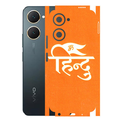 VIVO Y Series Phone Skins (All Models) - Hindu Kesari - 3D Embossed Finish (L-154) Vivo Y18
