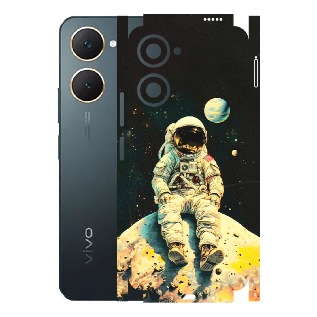 VIVO Y Series Phone Skins (All Models) - Astronaut in Space - 3D Embossed Finish (L-16) Vivo Y18