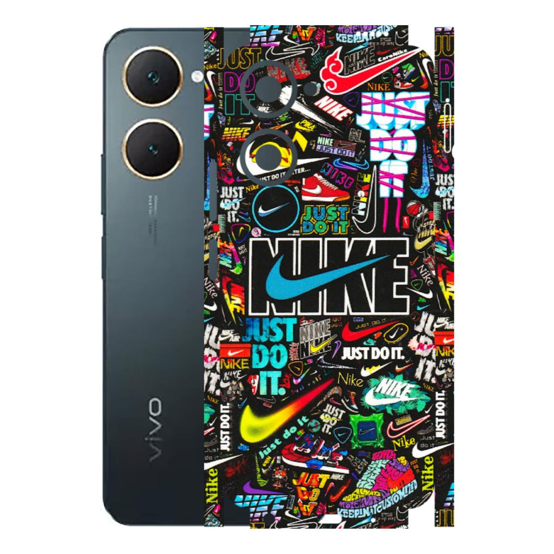 VIVO Y Series Phone Skins (All Models) - Just Do It Doodles - 3D Embossed Finish (L-166) Vivo Y18