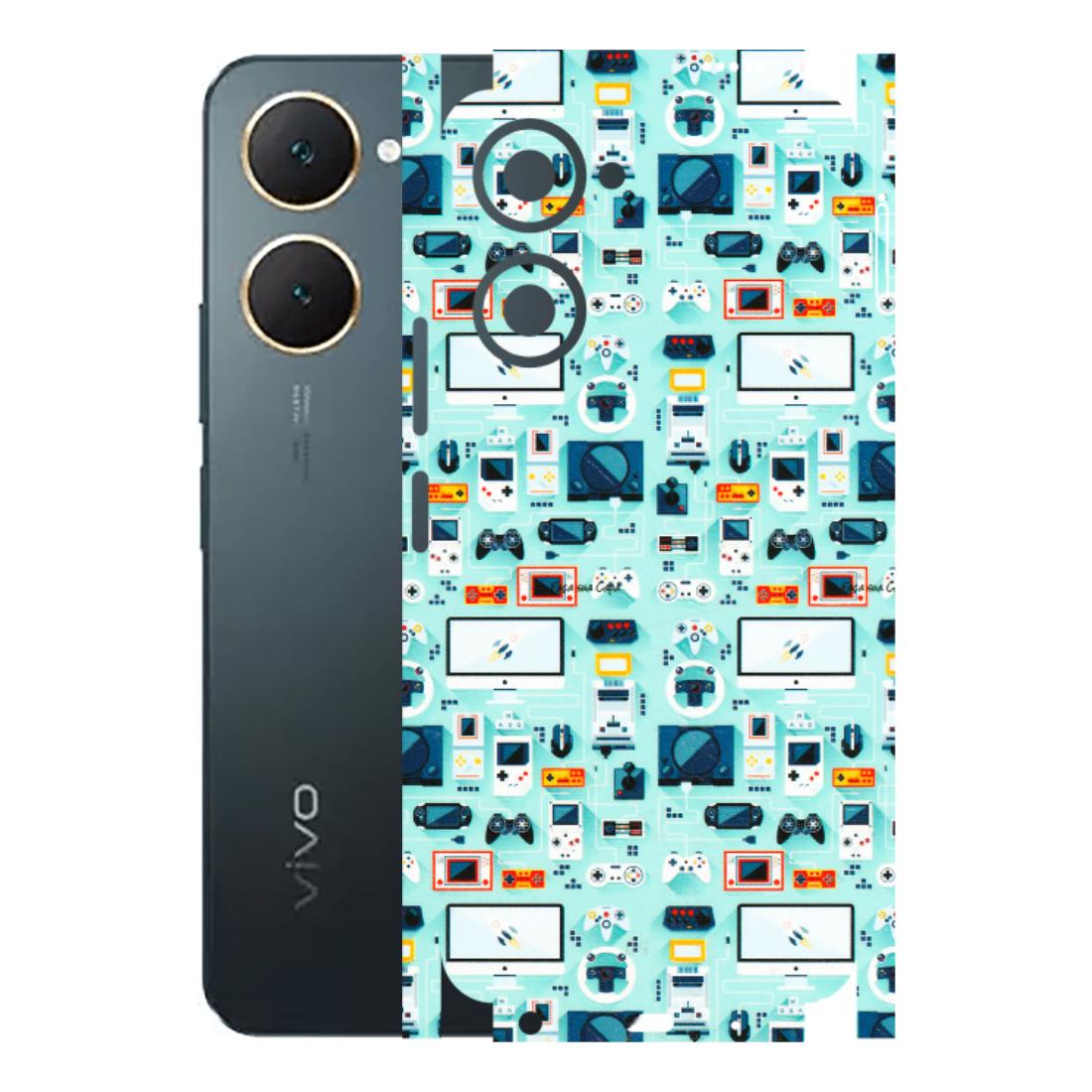 VIVO Y Series Phone Skins (All Models) - Gadgets Doodle - 3D Embossed Finish (L-184) Vivo Y18