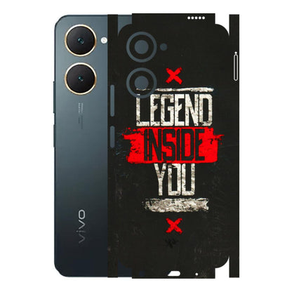 VIVO Y Series Phone Skins (All Models) - Legend Inside You - 3D Embossed Finish (L-186) Vivo Y18