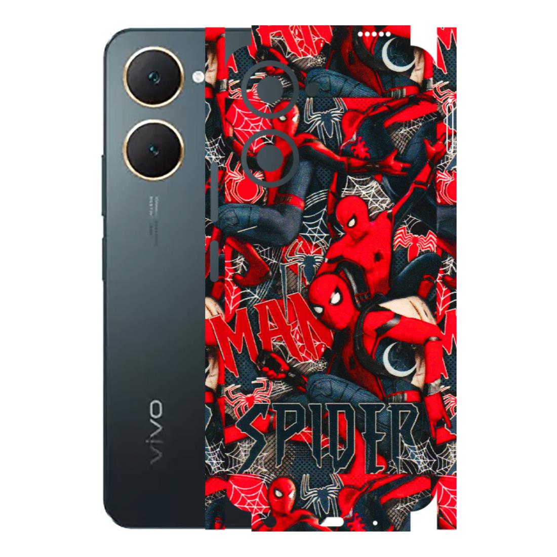VIVO Y Series Phone Skins (All Models) - SpiderMan Cool - 3D Embossed Finish (L-188) Vivo Y18