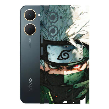 VIVO Y Series Phone Skins (All Models) - Kakashi Red Eye Focus - 3D Embossed Finish (L-227) Vivo Y18