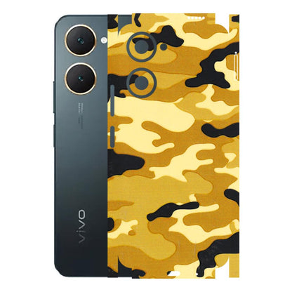VIVO Y Series Phone Skins (All Models) - Indian Camo - 3D Embossed Finish (L-228) Vivo Y18