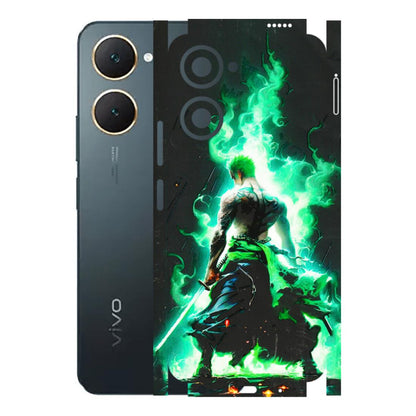 VIVO Y Series Phone Skins (All Models) - Zoro Sword - 3D Embossed Finish (L-241) Vivo Y18