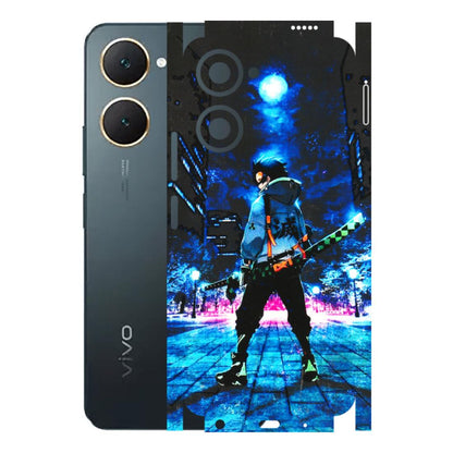VIVO Y Series Phone Skins (All Models) - Demon Slayer Sword - 3D Embossed Finish (L-247) Vivo Y18