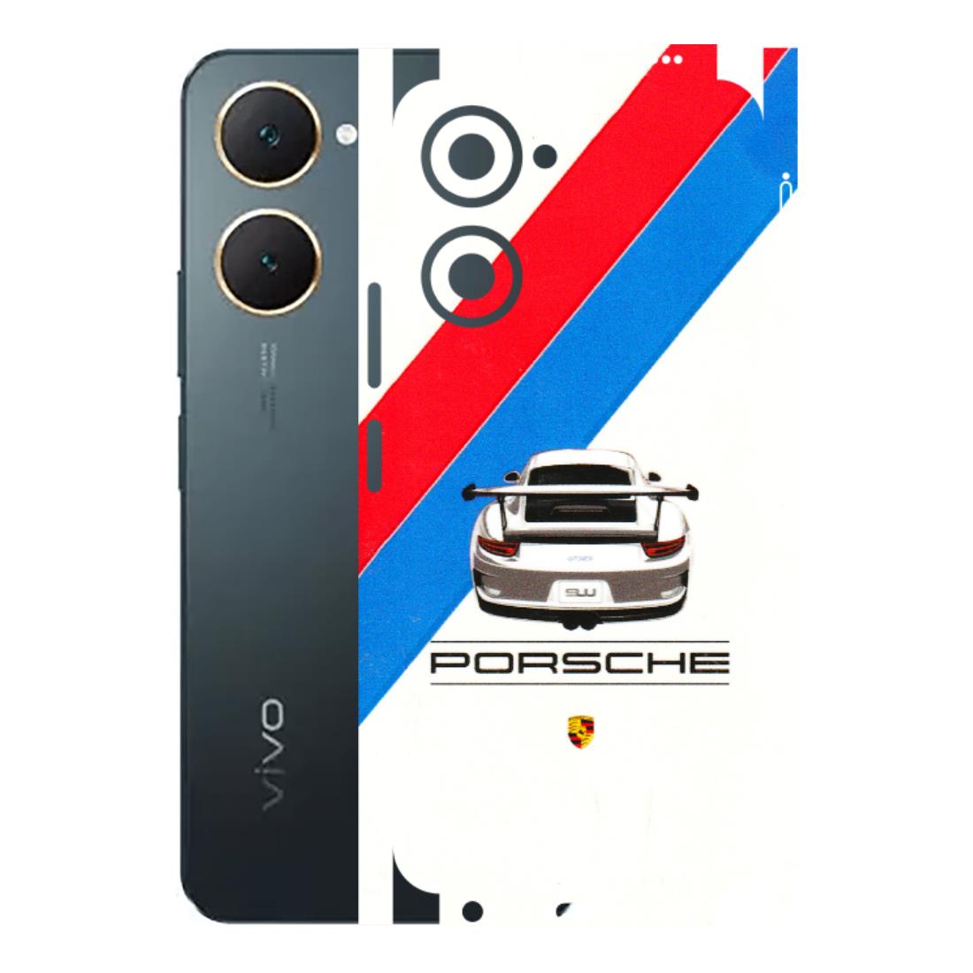 VIVO Y Series Phone Skins (All Models) - Porche Car Sober Logo - 3D Embossed Finish (L-248) Vivo Y18